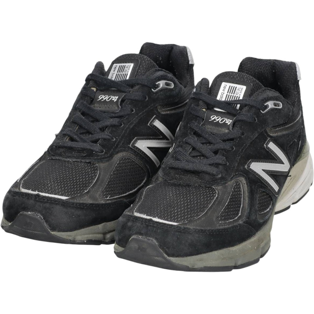 New Balance W990 BK4 sneakers, made in the USA, size 8 1/2 Men's 25.5cm unclear black type Vintage Second Hand