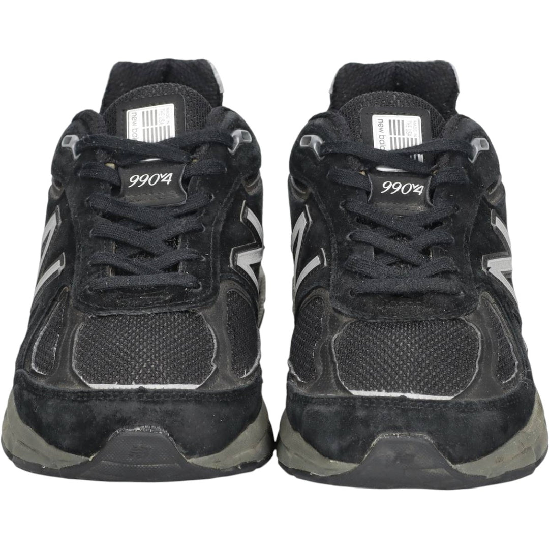 New Balance W990 BK4 sneakers, made in the USA, size 8 1/2 Men's 25.5cm unclear black type Vintage Second Hand