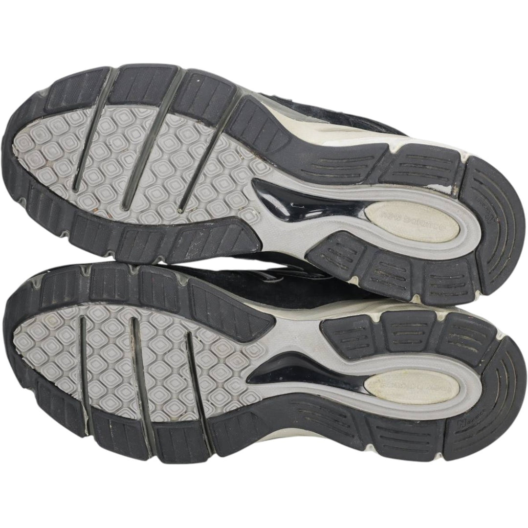 New Balance W990 BK4 sneakers, made in the USA, size 8 1/2 Men's 25.5cm unclear black type Vintage Second Hand