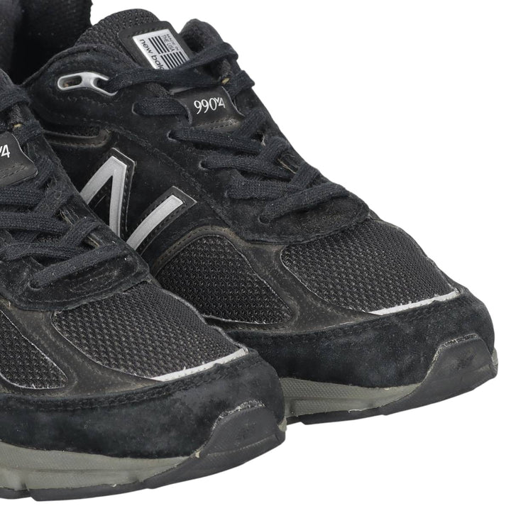 New Balance W990 BK4 sneakers, made in the USA, size 8 1/2 Men's 25.5cm unclear black type Vintage Second Hand