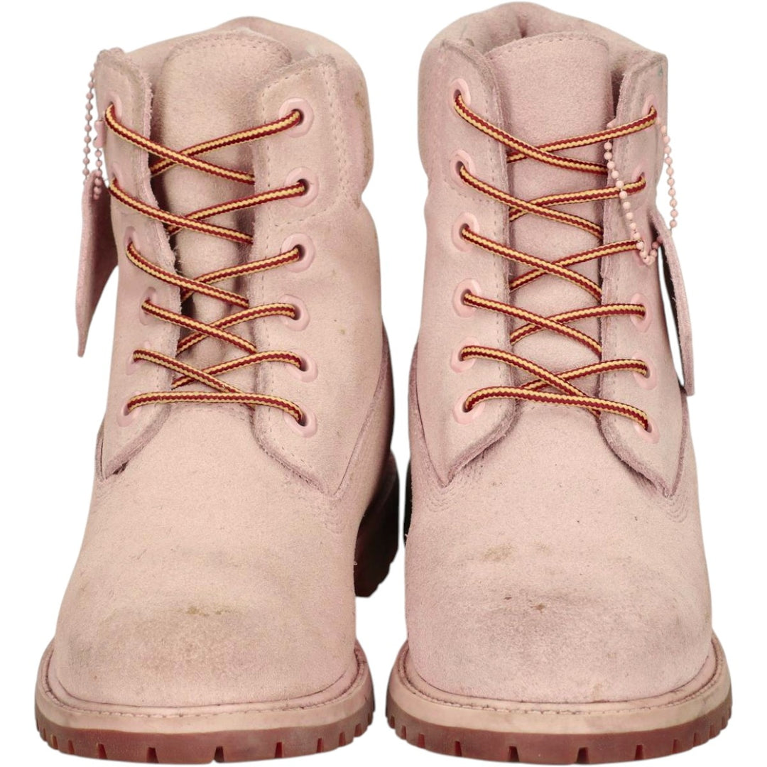 Timberland 6-inch Basic Boots, Suede, PRIMALOFT Insulation, Work Boots, Size 7 Women's 24.0cm unclear ivory Vintage Second Hand
