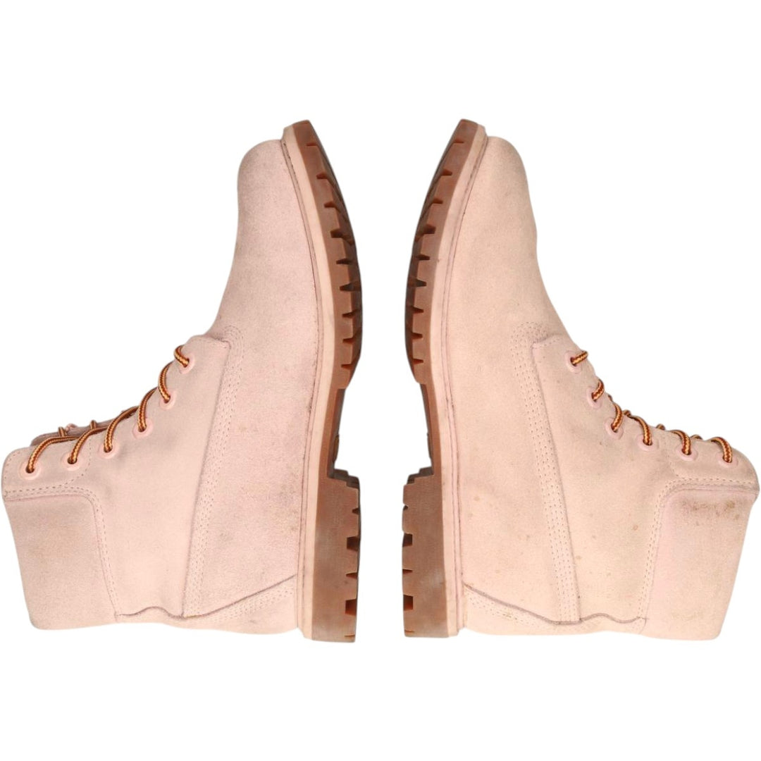 Timberland 6-inch Basic Boots, Suede, PRIMALOFT Insulation, Work Boots, Size 7 Women's 24.0cm unclear ivory Vintage Second Hand