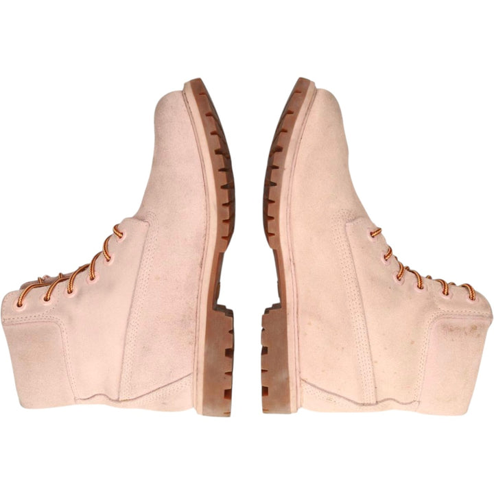 Timberland 6-inch Basic Boots, Suede, PRIMALOFT Insulation, Work Boots, Size 7 Women's 24.0cm unclear ivory Vintage Second Hand