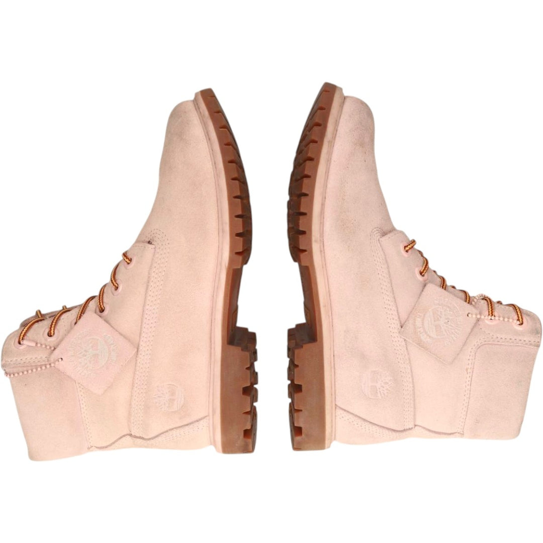 Timberland 6-inch Basic Boots, Suede, PRIMALOFT Insulation, Work Boots, Size 7 Women's 24.0cm unclear ivory Vintage Second Hand