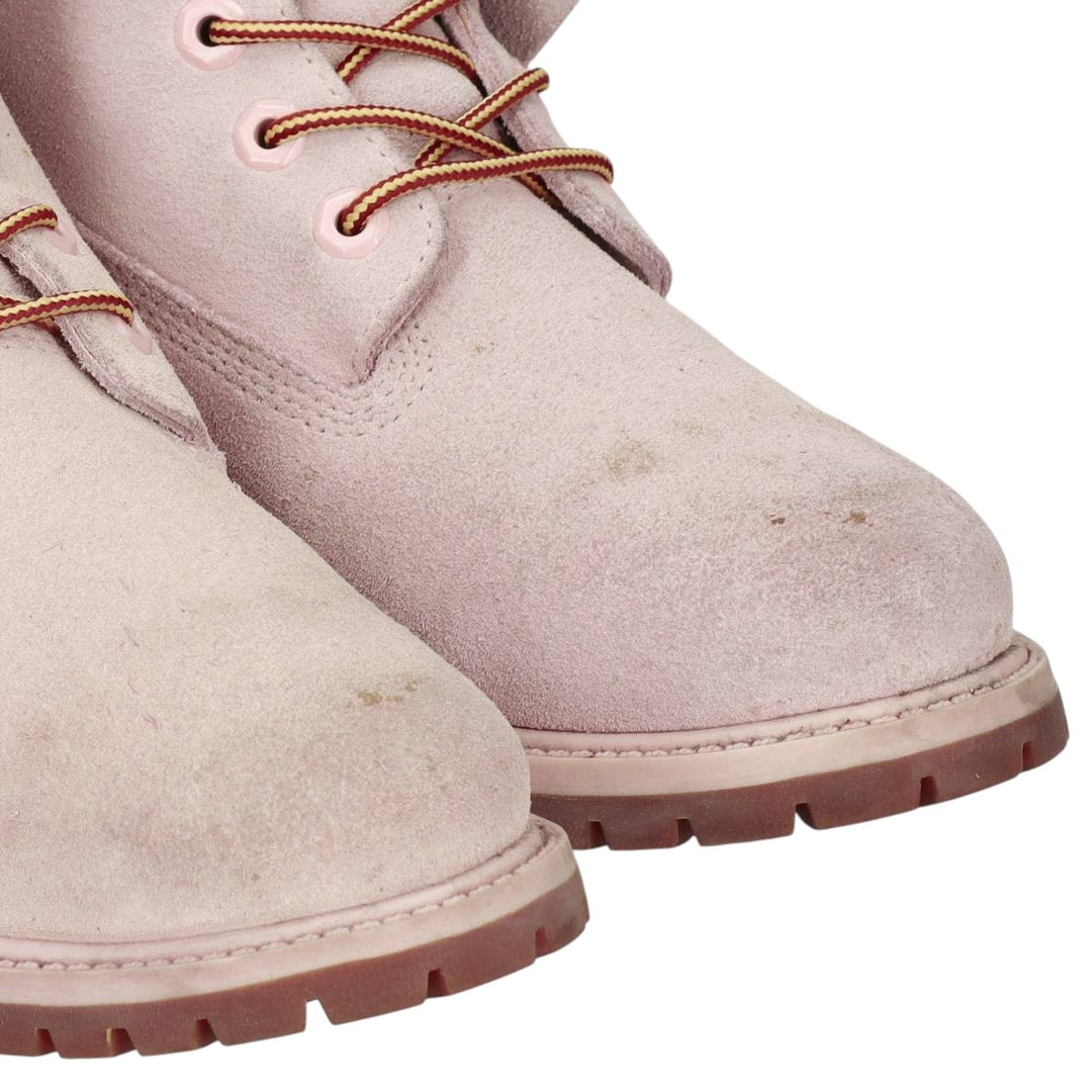 Timberland 6-inch Basic Boots, Suede, PRIMALOFT Insulation, Work Boots, Size 7 Women's 24.0cm unclear ivory Vintage Second Hand