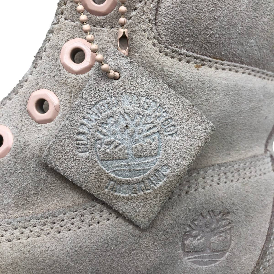 Timberland 6-inch Basic Boots, Suede, PRIMALOFT Insulation, Work Boots, Size 7 Women's 24.0cm unclear ivory Vintage Second Hand