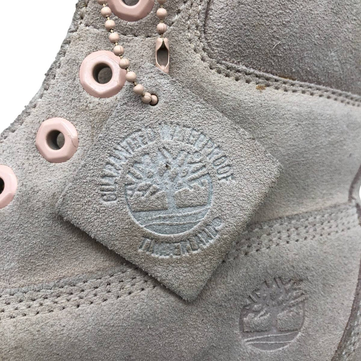 Timberland 6-inch Basic Boots, Suede, PRIMALOFT Insulation, Work Boots, Size 7 Women's 24.0cm unclear ivory Vintage Second Hand