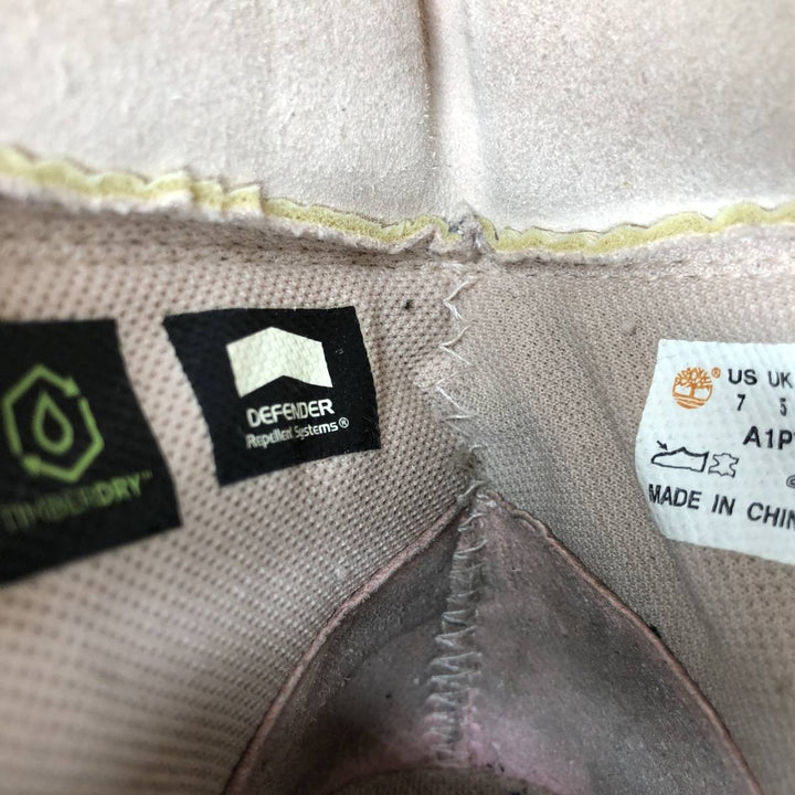 Timberland 6-inch Basic Boots, Suede, PRIMALOFT Insulation, Work Boots, Size 7 Women's 24.0cm unclear ivory Vintage Second Hand
