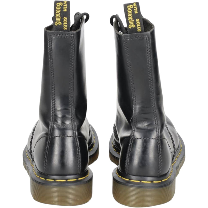 Dr. Martens 1490 10-Eye Boots 4 Women's 23.0cm unclear black type Vintage Second Hand