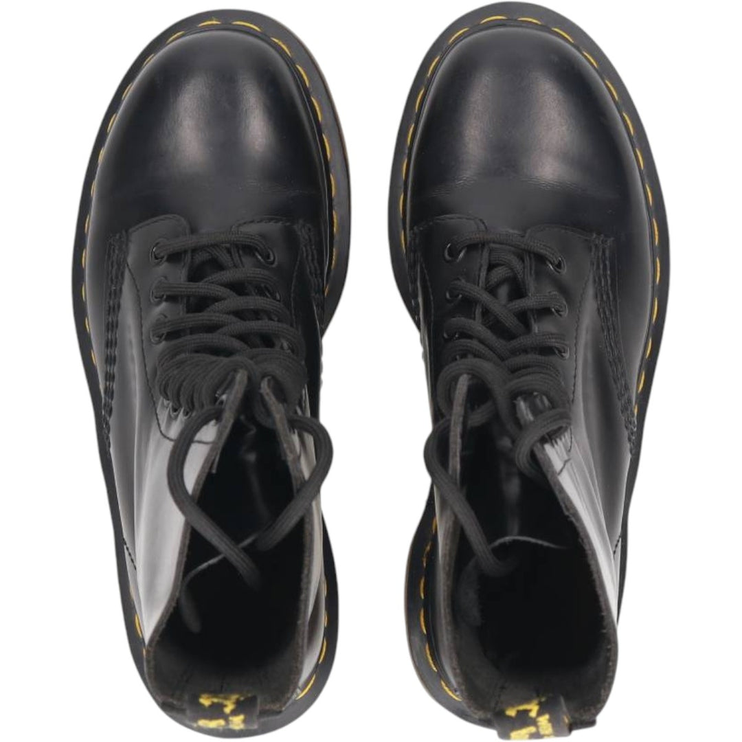 Dr. Martens 1490 10-Eye Boots 4 Women's 23.0cm unclear black type Vintage Second Hand