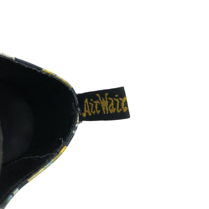 Dr. Martens 3989 DF Floral Print 5-Hole Wingtip Shoes, Size 4 Women's 23.0cm unclear black type Vintage Second Hand