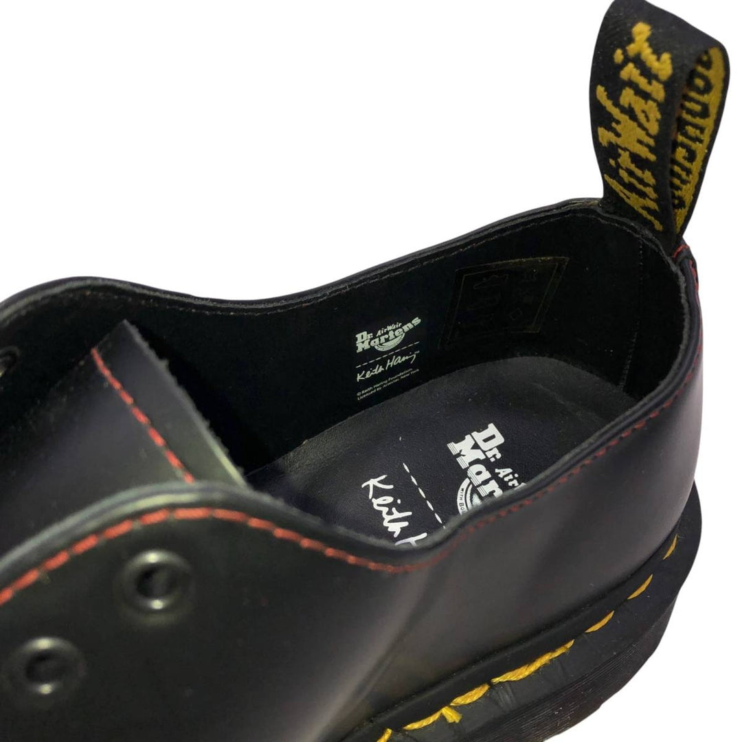 Dr. Martens 1461 Keith Haring 3-hole shoes, size 5 Women's 24.0cm unclear black type Vintage Second Hand