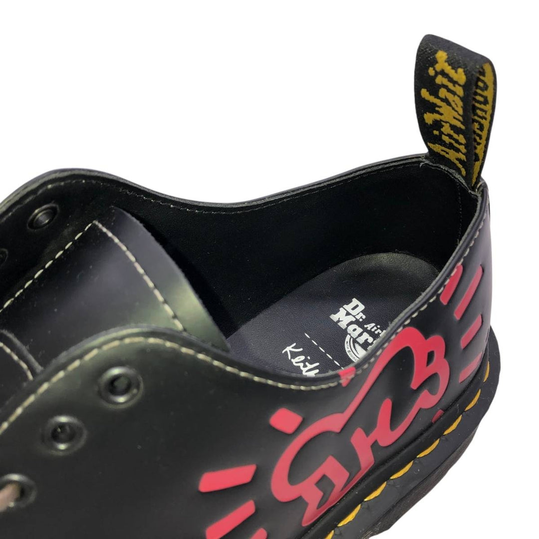 Dr. Martens 1461 Keith Haring 3-hole shoes, size 5 Women's 24.0cm unclear black type Vintage Second Hand