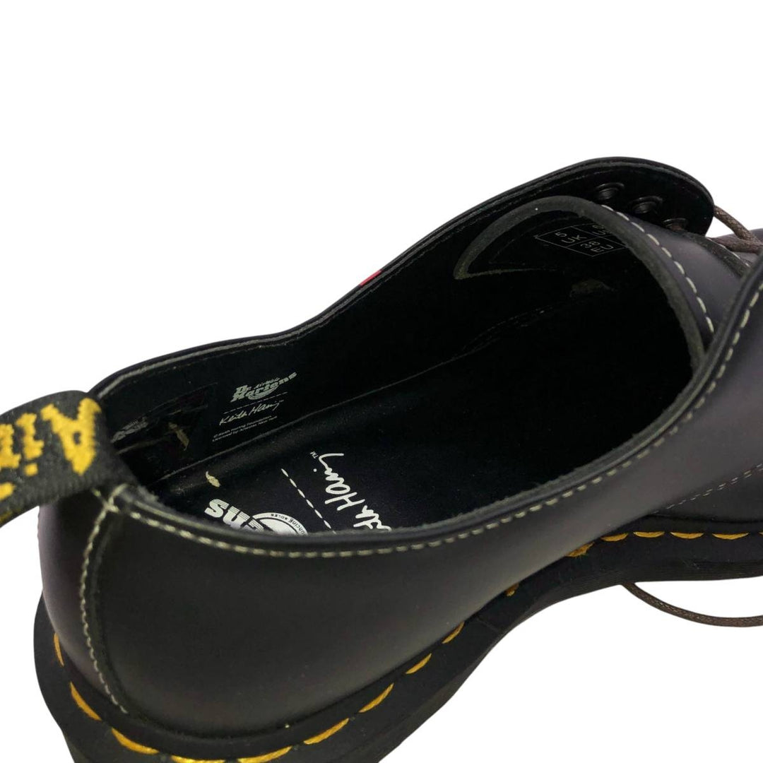 Dr. Martens 1461 Keith Haring 3-hole shoes, size 5 Women's 24.0cm unclear black type Vintage Second Hand