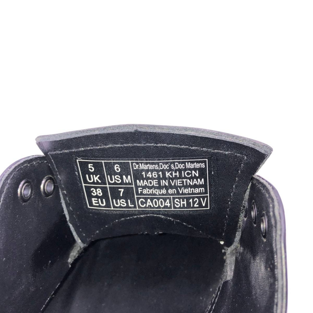 Dr. Martens 1461 Keith Haring 3-hole shoes, size 5 Women's 24.0cm unclear black type Vintage Second Hand