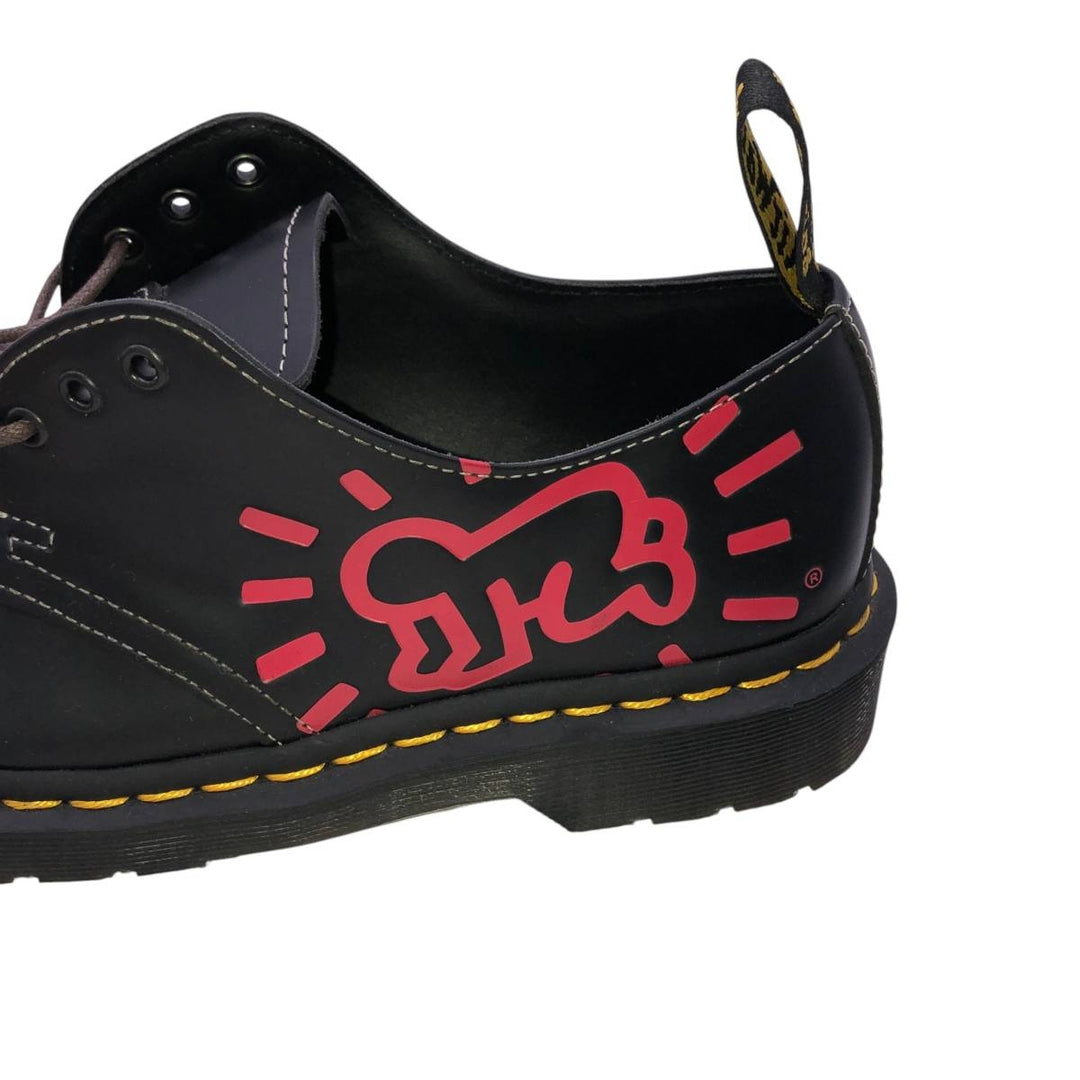 Dr. Martens 1461 Keith Haring 3-hole shoes, size 5 Women's 24.0cm unclear black type Vintage Second Hand