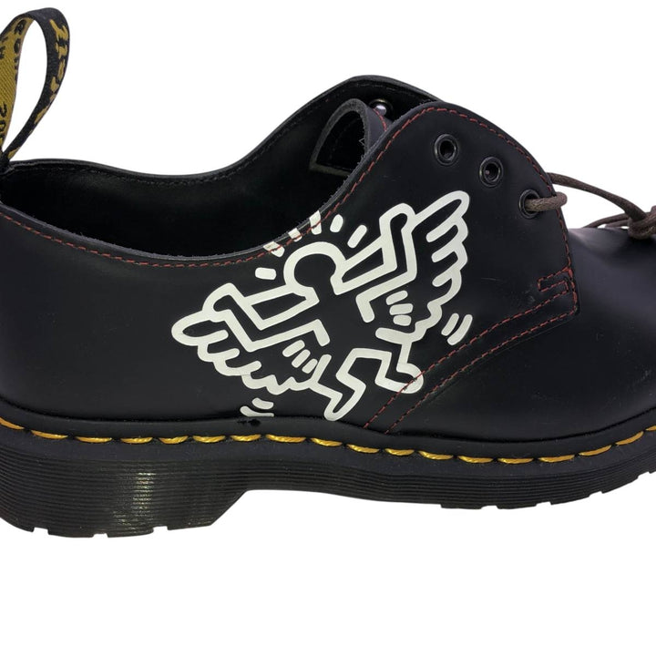 Dr. Martens 1461 Keith Haring 3-hole shoes, size 5 Women's 24.0cm unclear black type Vintage Second Hand