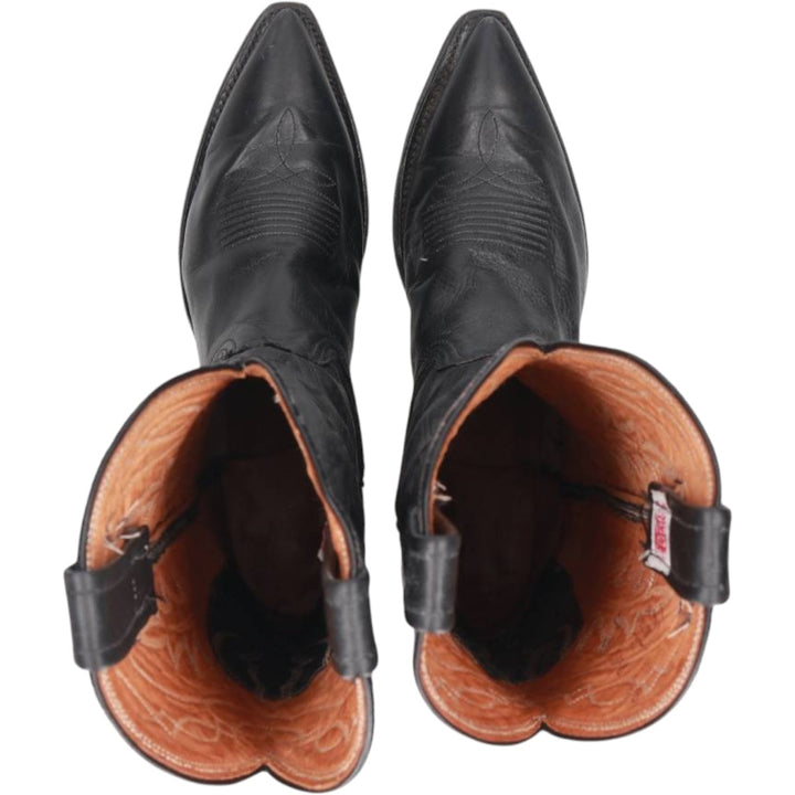 Nocona Boots Western Boots, Size 5 1/2 B Women's 24.0cm unclear black type Vintage Second Hand