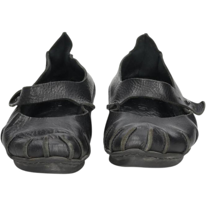 Trippen strap shoes Women's 24.0cm unclear black type Vintage Second Hand