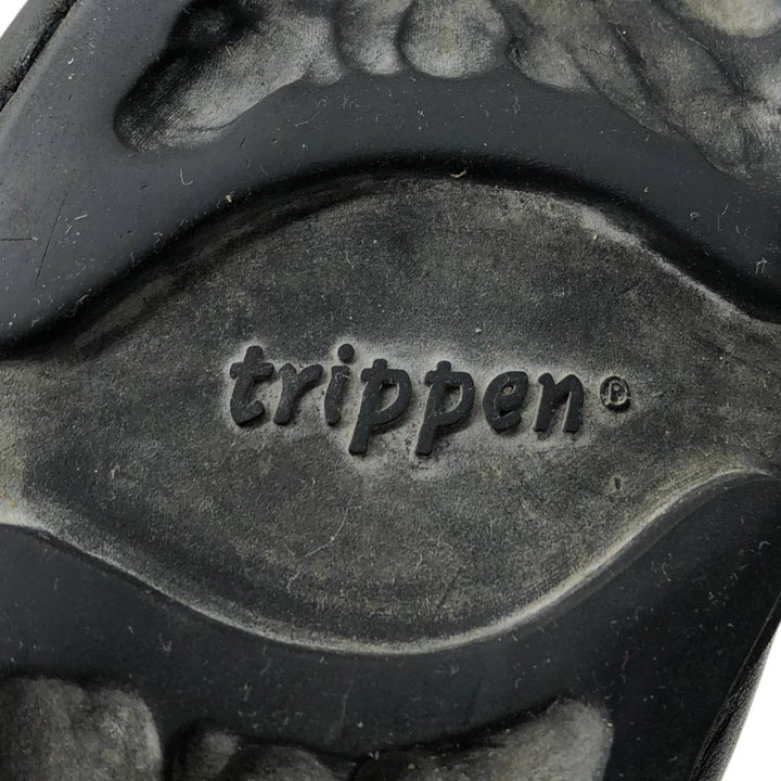 Trippen strap shoes Women's 24.0cm unclear black type Vintage Second Hand