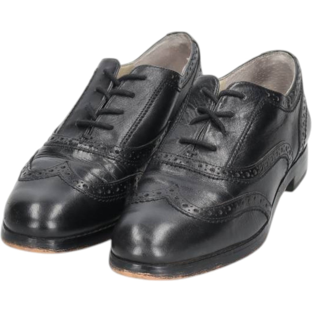 Michael Kors MICHAEL KORS MICHAEL wingtip shoes, size 8M Women's 25.0cm genuine leather black type Vintage Second Hand
