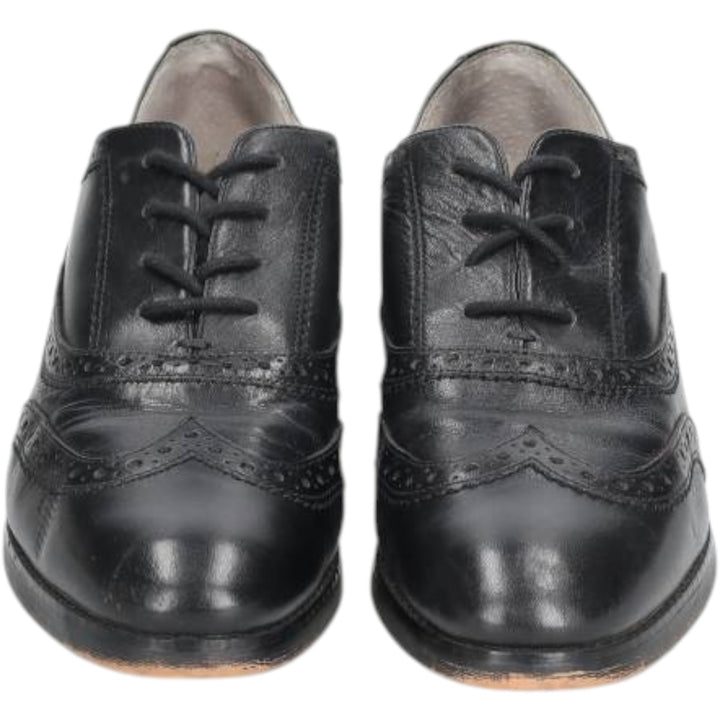 Michael Kors MICHAEL KORS MICHAEL wingtip shoes, size 8M Women's 25.0cm genuine leather black type Vintage Second Hand