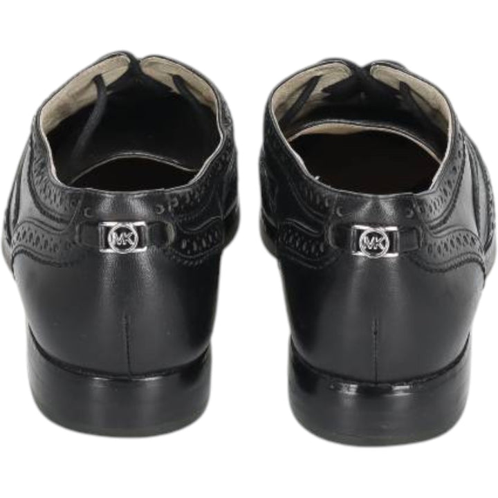 Michael Kors MICHAEL KORS MICHAEL wingtip shoes, size 8M Women's 25.0cm genuine leather black type Vintage Second Hand