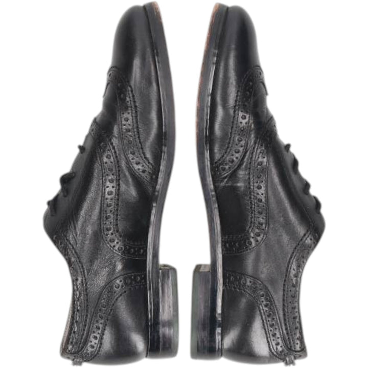 Michael Kors MICHAEL KORS MICHAEL wingtip shoes, size 8M Women's 25.0cm genuine leather black type Vintage Second Hand