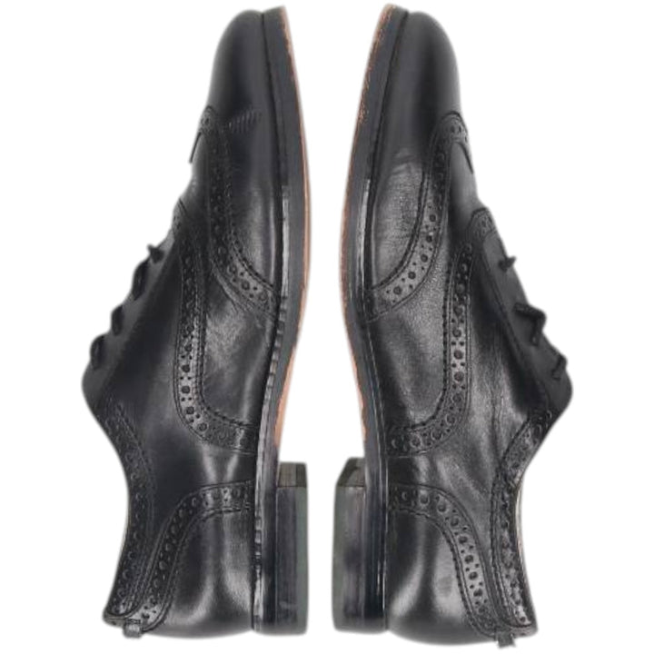 Michael Kors MICHAEL KORS MICHAEL wingtip shoes, size 8M Women's 25.0cm genuine leather black type Vintage Second Hand