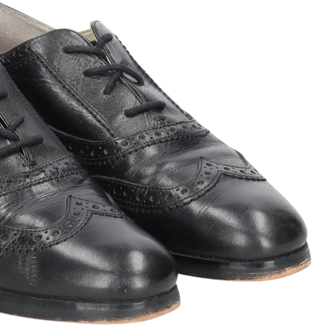 Michael Kors MICHAEL KORS MICHAEL wingtip shoes, size 8M Women's 25.0cm genuine leather black type Vintage Second Hand