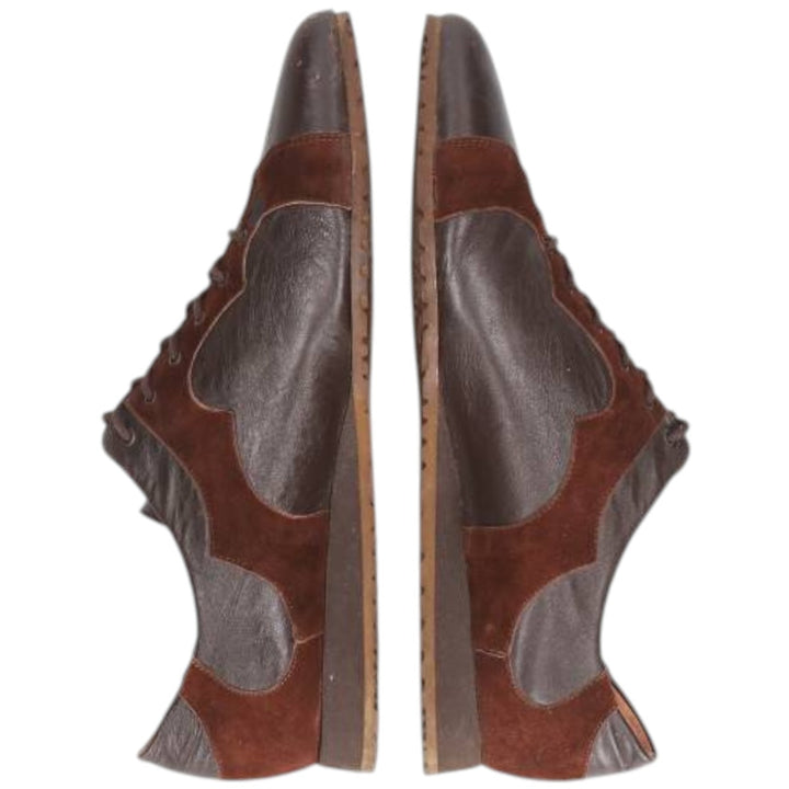 KARSTON plain toe shoes, made in France. Women's 25.0cm genuine leather brown type Vintage Second Hand