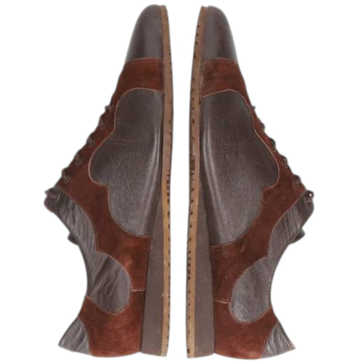 KARSTON plain toe shoes, made in France. Women's 25.0cm genuine leather brown type Vintage Second Hand