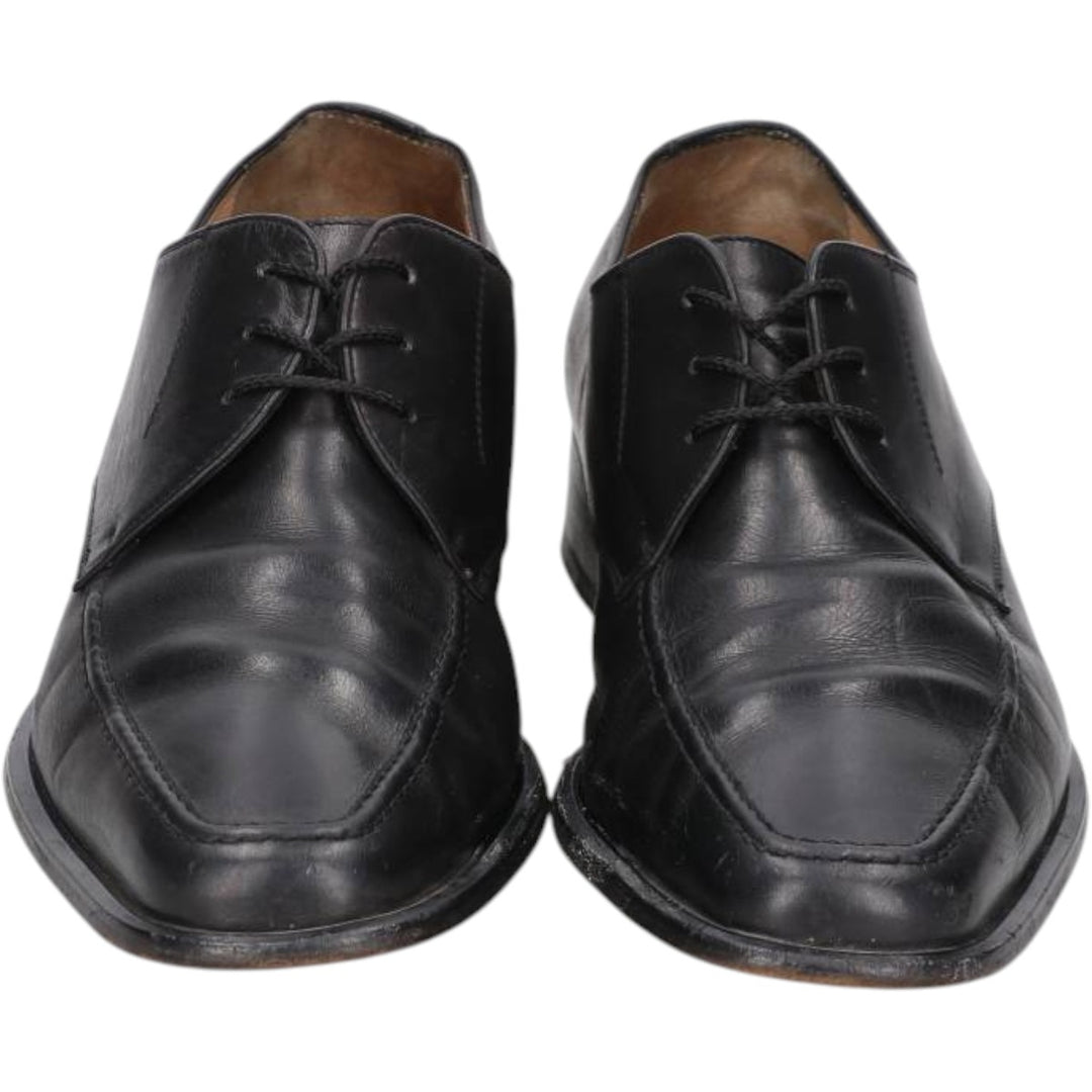 Salvatore Ferragamo STUDIO U-tip shoes, size 9 (2E) Men's 27.0cm unclear black type Vintage Second Hand