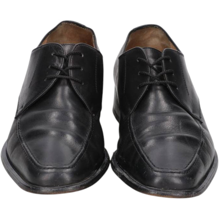 Salvatore Ferragamo STUDIO U-tip shoes, size 9 (2E) Men's 27.0cm unclear black type Vintage Second Hand