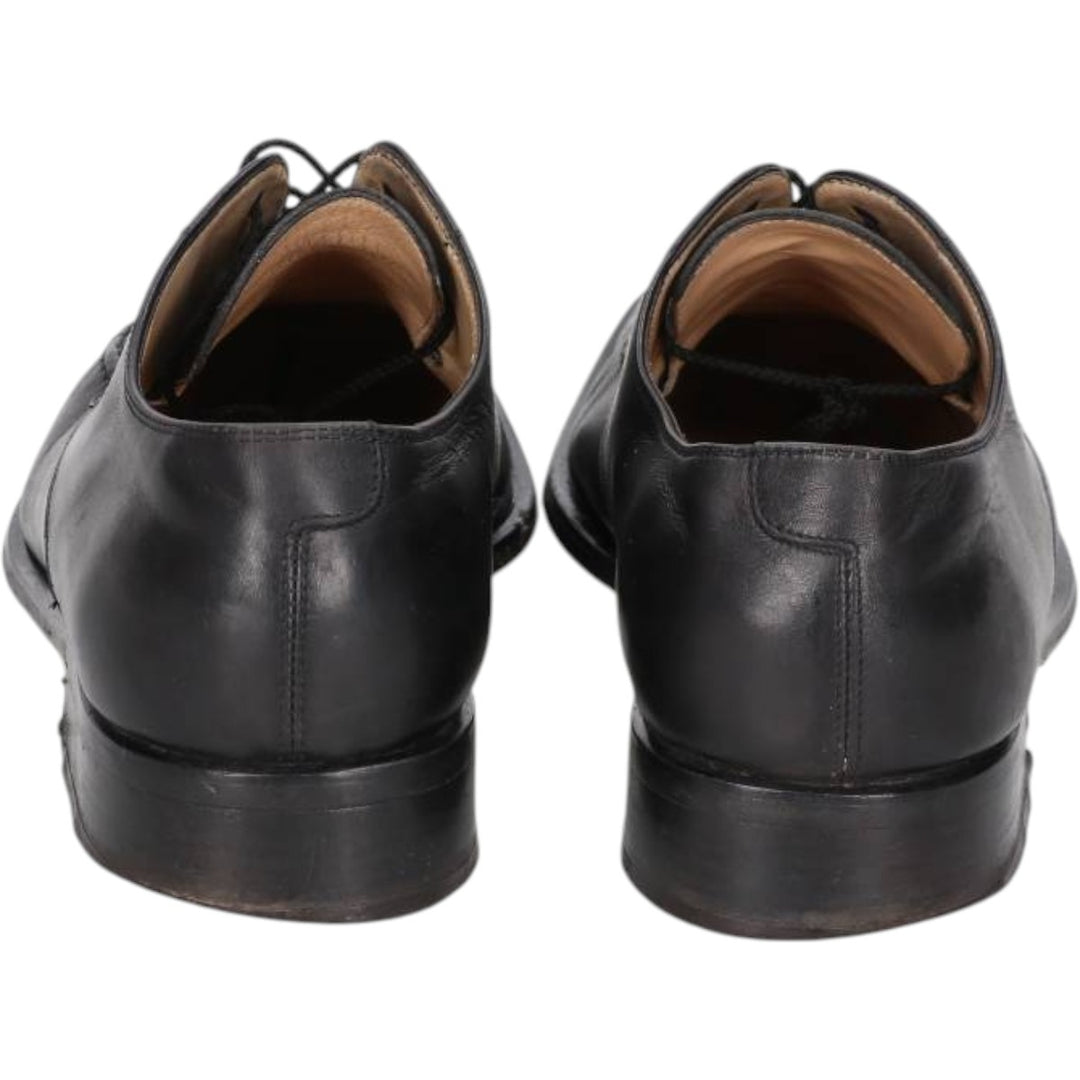 Salvatore Ferragamo STUDIO U-tip shoes, size 9 (2E) Men's 27.0cm unclear black type Vintage Second Hand