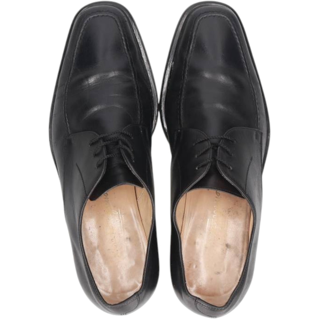 Salvatore Ferragamo STUDIO U-tip shoes, size 9 (2E) Men's 27.0cm unclear black type Vintage Second Hand