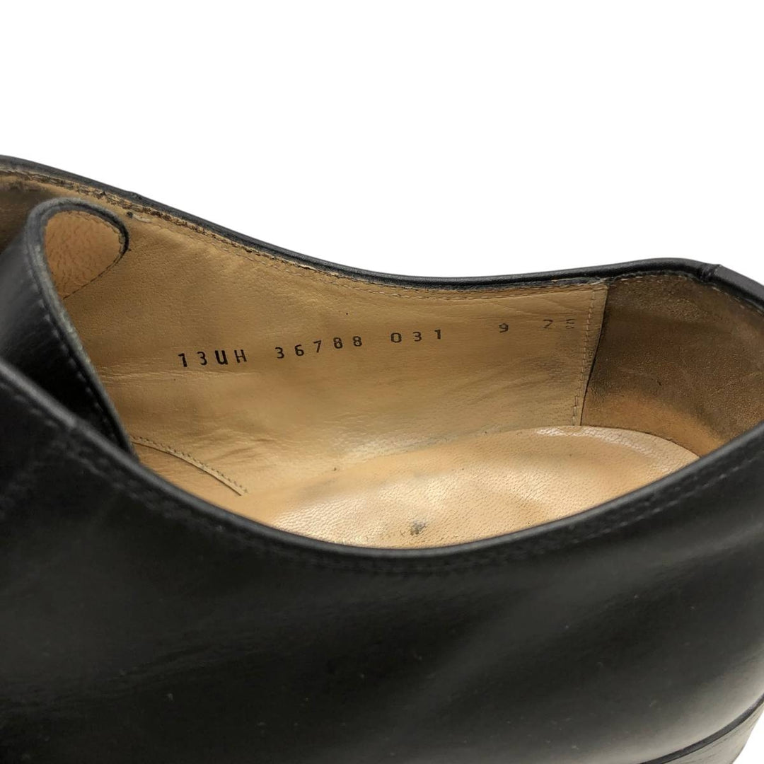 Salvatore Ferragamo STUDIO U-tip shoes, size 9 (2E) Men's 27.0cm unclear black type Vintage Second Hand