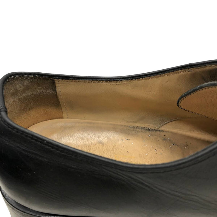 Salvatore Ferragamo STUDIO U-tip shoes, size 9 (2E) Men's 27.0cm unclear black type Vintage Second Hand