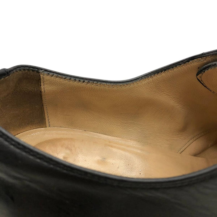 Salvatore Ferragamo STUDIO U-tip shoes, size 9 (2E) Men's 27.0cm unclear black type Vintage Second Hand