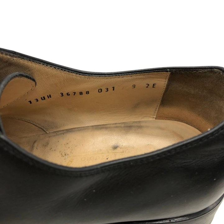 Salvatore Ferragamo STUDIO U-tip shoes, size 9 (2E) Men's 27.0cm unclear black type Vintage Second Hand