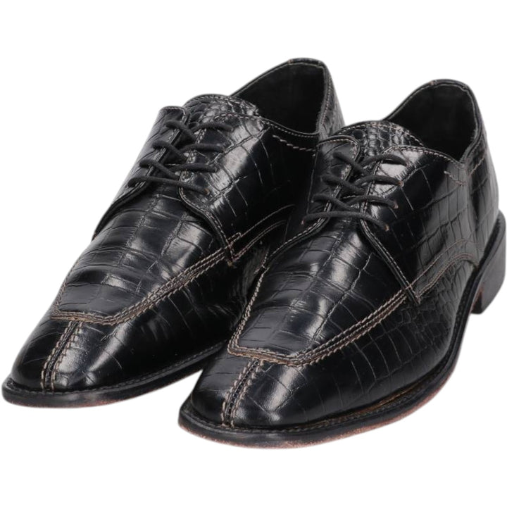 Stacy Adams U-tip shoes, size 8M Men's 26.0cm genuine leather black type Vintage Second Hand