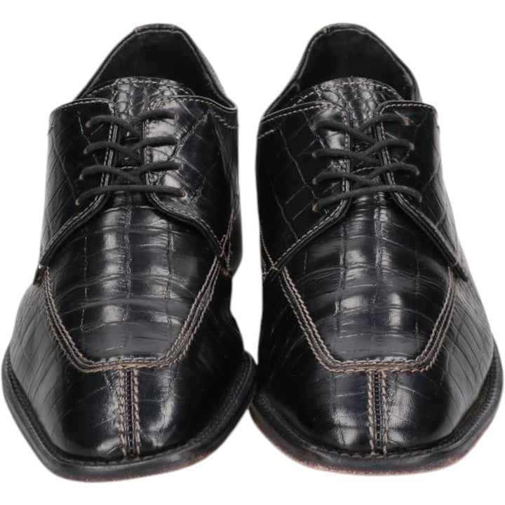 Stacy Adams U-tip shoes, size 8M Men's 26.0cm genuine leather black type Vintage Second Hand