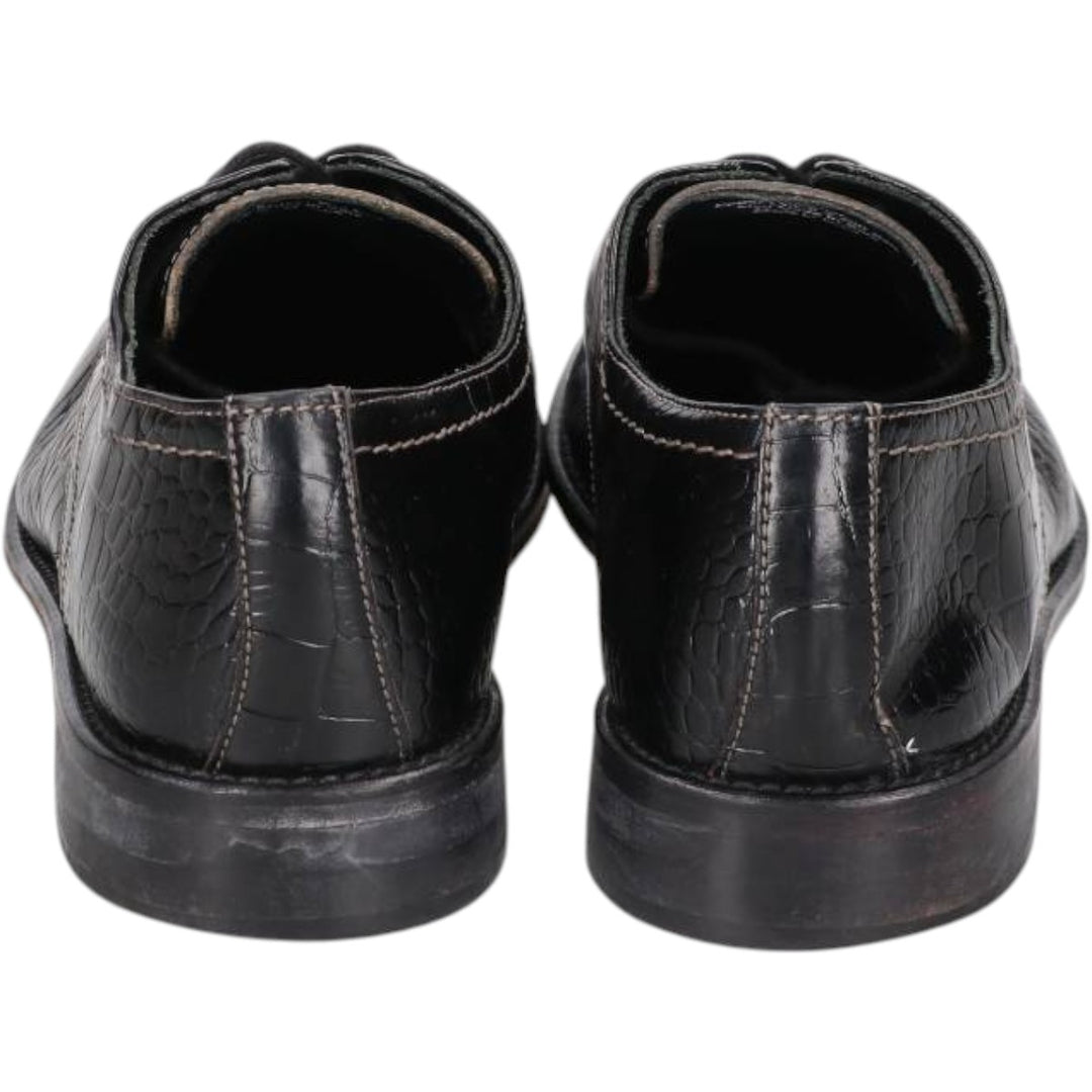 Stacy Adams U-tip shoes, size 8M Men's 26.0cm genuine leather black type Vintage Second Hand