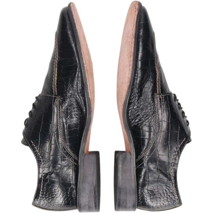 Stacy Adams U-tip shoes, size 8M Men's 26.0cm genuine leather black type Vintage Second Hand