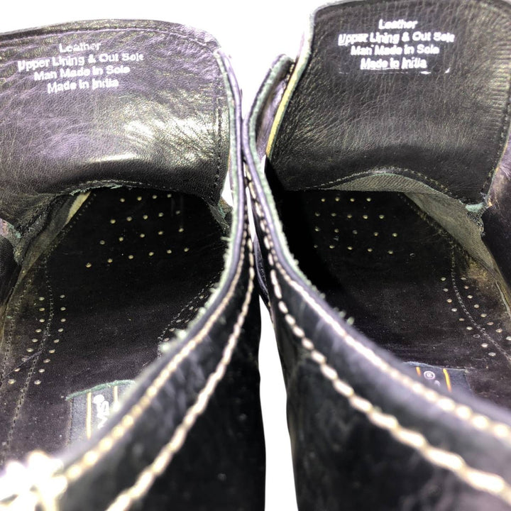 Stacy Adams U-tip shoes, size 8M Men's 26.0cm genuine leather black type Vintage Second Hand