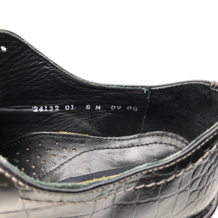 Stacy Adams U-tip shoes, size 8M Men's 26.0cm genuine leather black type Vintage Second Hand