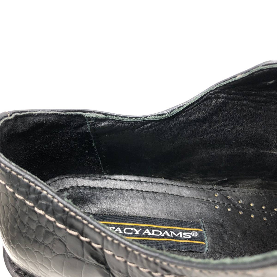 Stacy Adams U-tip shoes, size 8M Men's 26.0cm genuine leather black type Vintage Second Hand