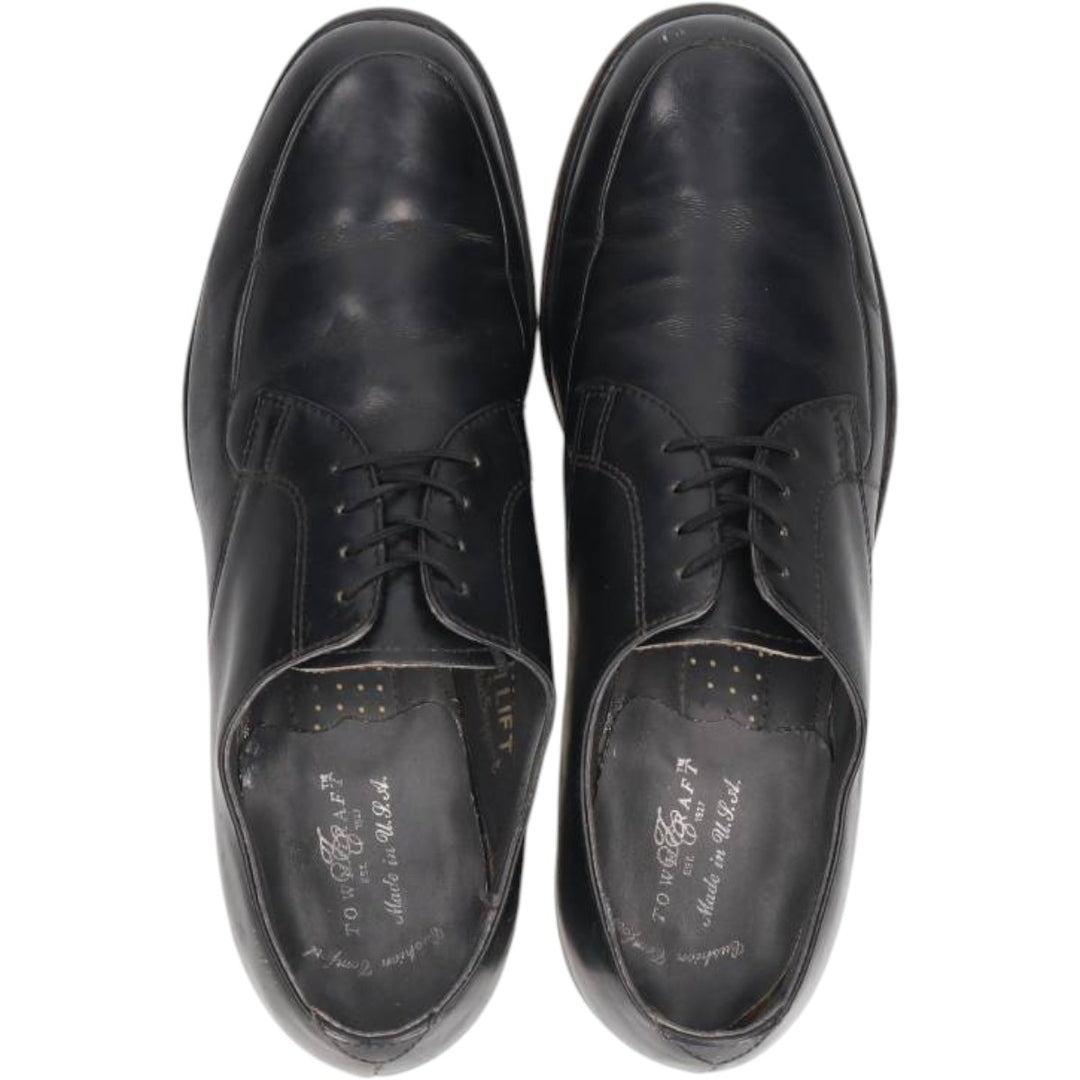 Towncraft U-tip shoes, made in USA, size 9D Men's 27.5cm genuine leather black type Vintage Second Hand
