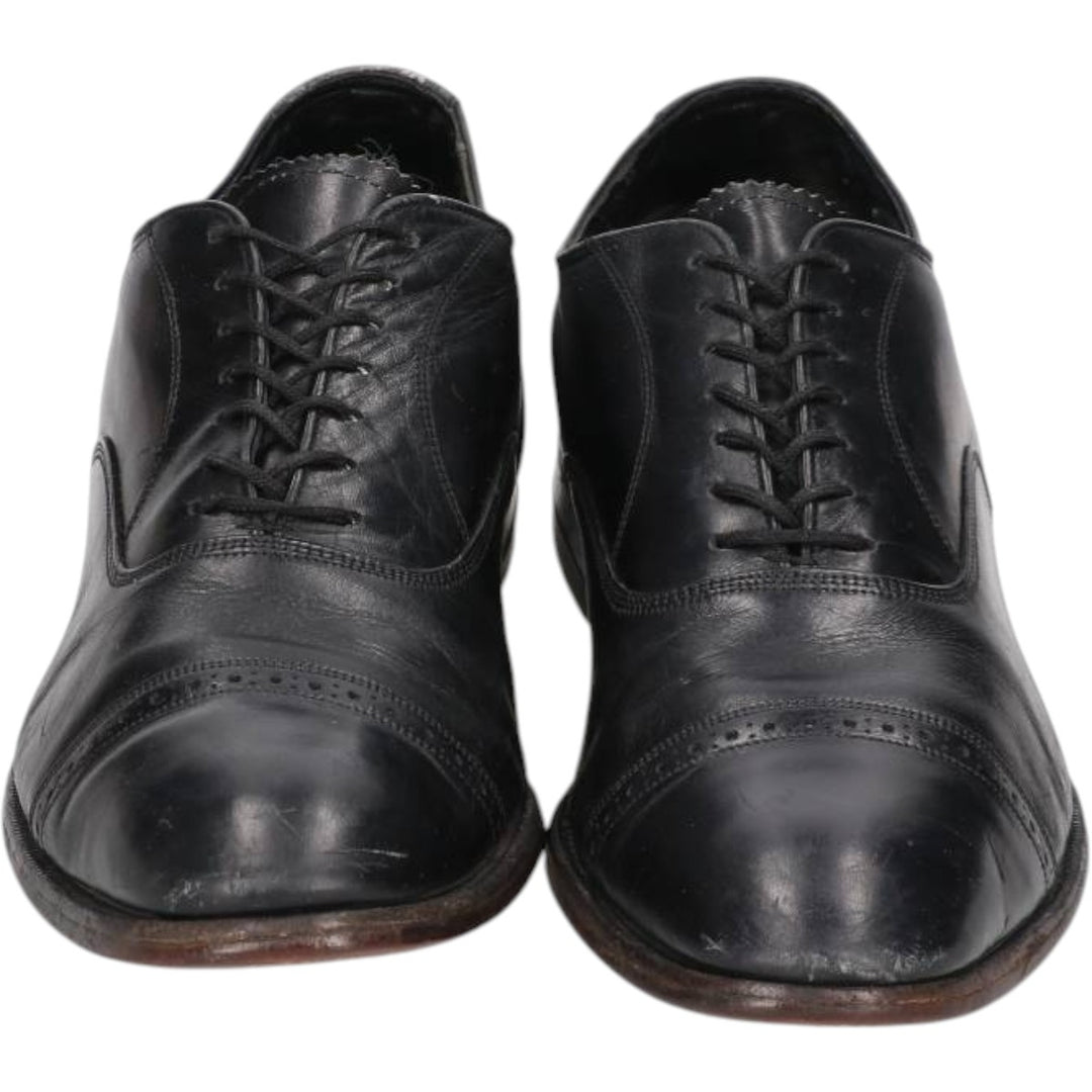 Florsheim Penfield Straight Tip Shoes, Size 10 C Men's 28.0cm unclear black type Vintage Second Hand