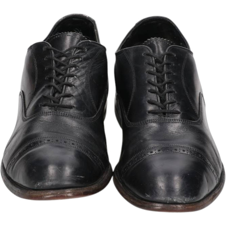 Florsheim Penfield Straight Tip Shoes, Size 10 C Men's 28.0cm unclear black type Vintage Second Hand